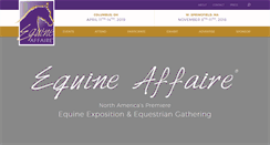 Desktop Screenshot of equineaffaire.com